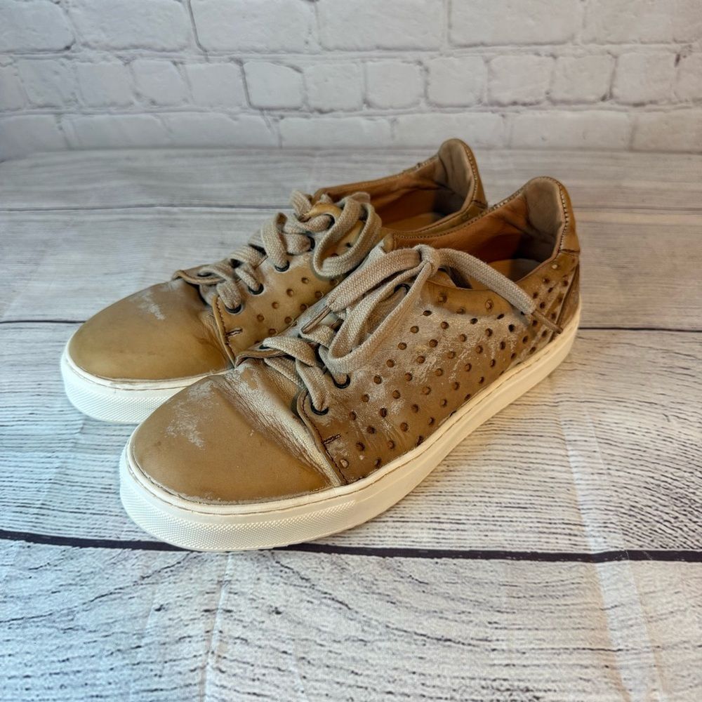 Bed Stu Tan Leather Sneakers